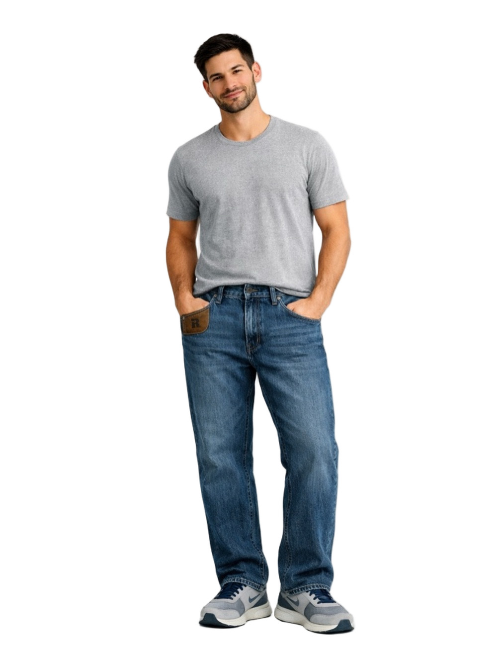 Wrangler riggs  Men's Straight Blue Jeans